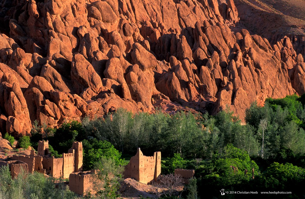 Kasbah in Gorges du Dades near Boumaine Dades, Morocco, North Africa